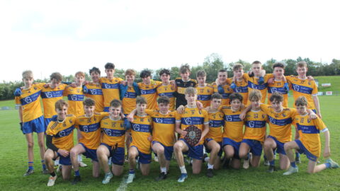 U16 Boy’s Down Shield Winners 2024